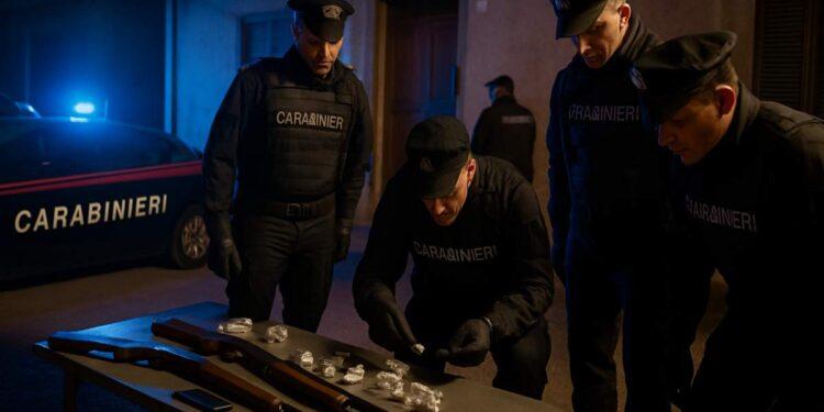 Misilmeri, blitz antidroga: crack tra caramelle e armi in casa
