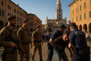 Modena, arresto in piazza Dante grazie ai militari di Strade Sicure