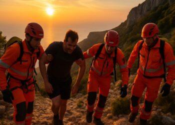 Monte Erice, escursionista soccorso dal Soccorso Alpino
