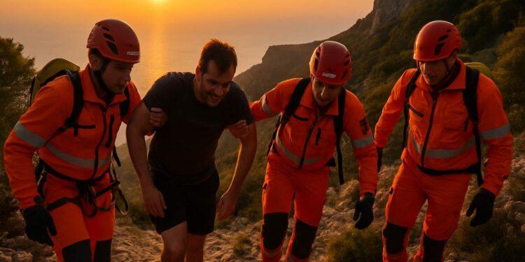 Monte Erice, escursionista soccorso dal Soccorso Alpino
