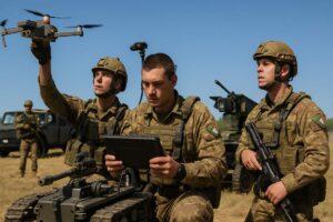 Monte Romano, esercitazione "Aegis 26" con droni e robot
