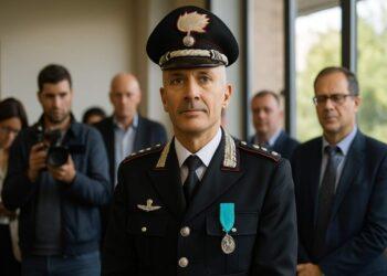 Terni, Luca Ciabocco al comando dei Carabinieri: premiato con Medaglia Mauriziana
