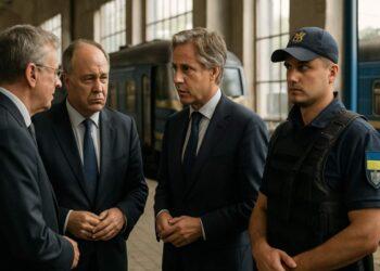 Treno Kiev-Varsavia colpito da droni russi, diplomatici europei illesi