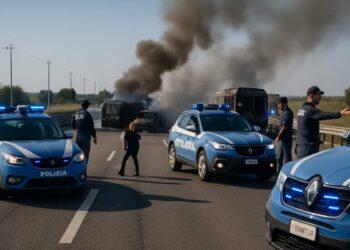 A14, assalto a portavalori: traffico bloccato e indagini in corso
