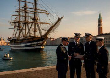 Amerigo Vespucci, sosta a Venezia per il Seapower Symposium