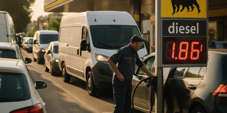 Diesel, accisa piena dal 6 ottobre: prezzi in aumento