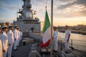 Durand de la Penne, ultimo ammaina bandiera a Taranto il 29 ottobre