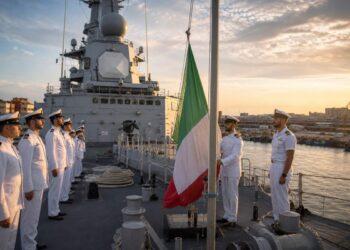 Durand de la Penne, ultimo ammaina bandiera a Taranto il 29 ottobre
