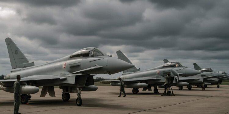 Eurofighter italiani, missione in Lituania per la NATO