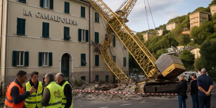 Genova, crollo della gru su Rsa: sei indagati verso il processo