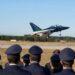 M-346, primo volo per le Frecce Tricolori a Venegono