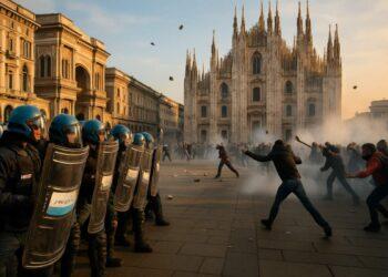 Milano, scontri durante il corteo contro il carovita: 25 feriti