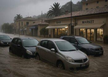 Nubifragio all'Elba, disagi tra Cavo e Rio Marina