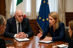 Operazione Aspides, Crosetto critica i contributi UE nel Mar Rosso
