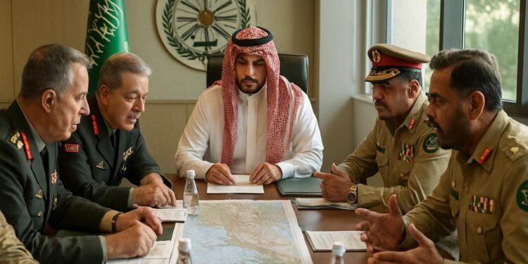 Patto della Mecca, dispiegamento militare in Arabia Saudita