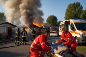 Peschiera del Garda, incendio al camping: 24 soccorsi, indagini in corso