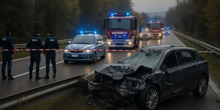 Raccordo Perugia-Bettolle, incidente mortale tra auto e camion