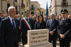 San Lorenzello, premiate le forze dell'ordine al Premio Legalità 2026