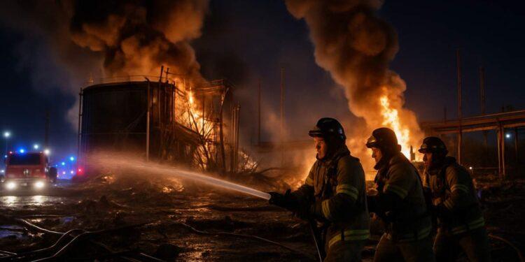 San Pietroburgo, attacco di droni: incendi e vittime