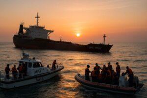 Stretto di Hormuz, affonda la portacontainer GFS Pride: mistero sulle cause