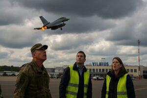Vilnius, chiuso l'aeroporto per allerta drone: caccia NATO in azione