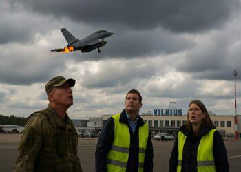 Vilnius, chiuso l'aeroporto per allerta drone: caccia NATO in azione