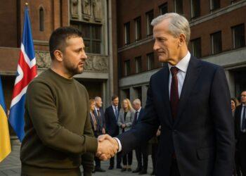 Zelenskyj a Oslo, colloqui di pace con partner europei