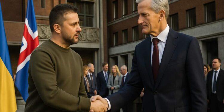 Zelenskyj a Oslo, colloqui di pace con partner europei